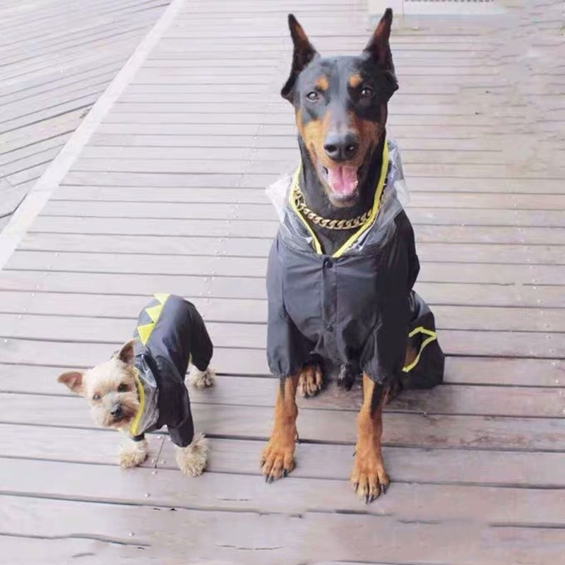 The Ultimate Pet Light Waterproof Raincoat: Keep Your Pup Dry and Stylish!