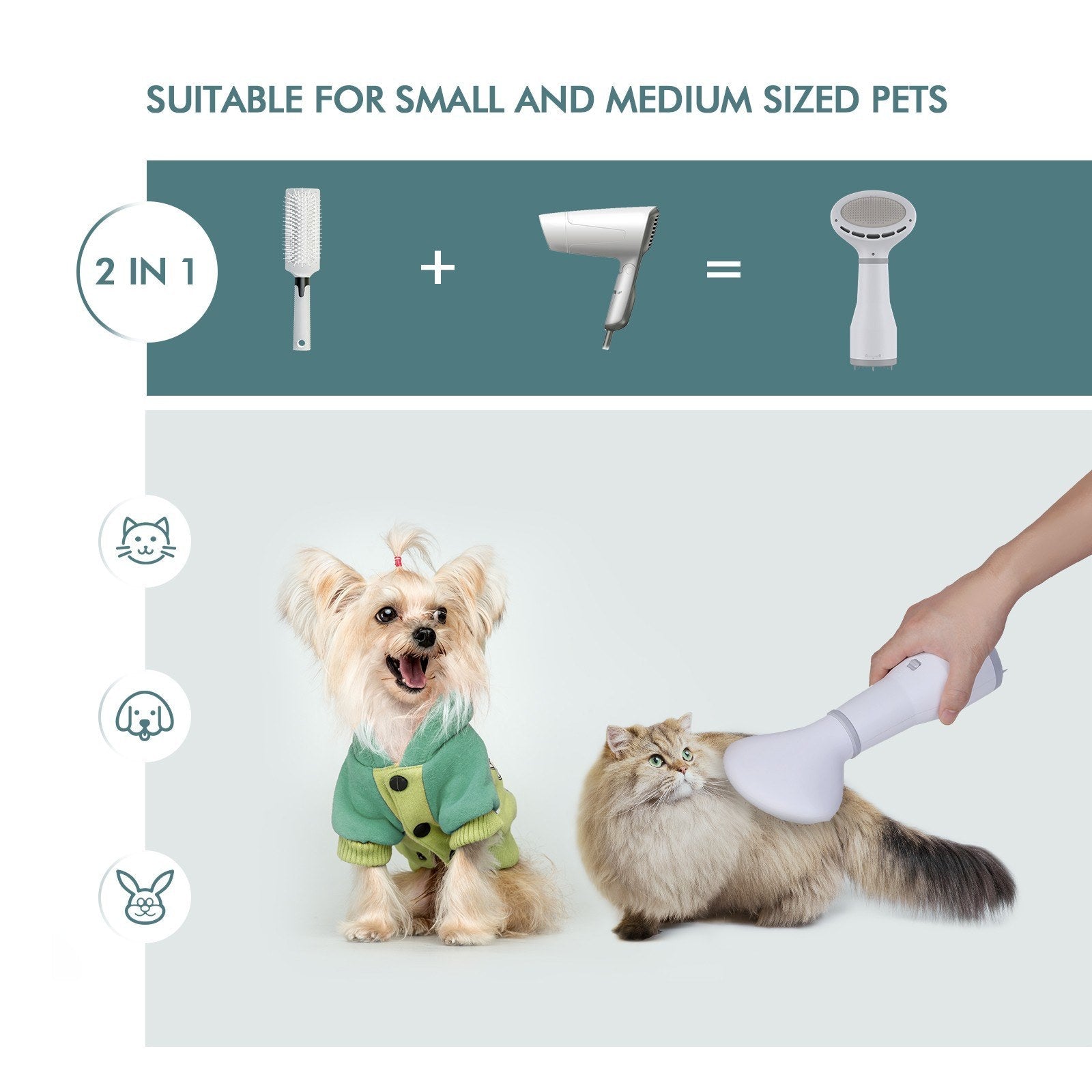Transform Your Dog's Grooming Experience with the Dadypet Pet Dog Hair Dryer