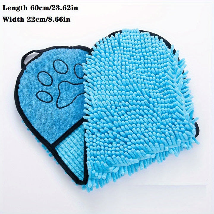 Experience the Ultimate Convenience with Our Absorbent Dog Towel