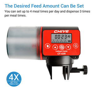 Maximize Your Aquatic Experience with the Intelligent Timing Automatic Fish Tank Feeder