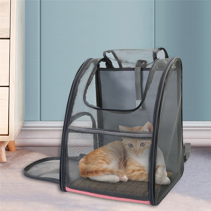 Mesh Foldable Space Capsule Pet Bag