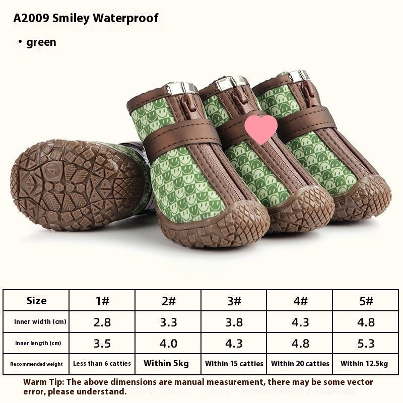Wear-resistant Breathable Dog Shoes