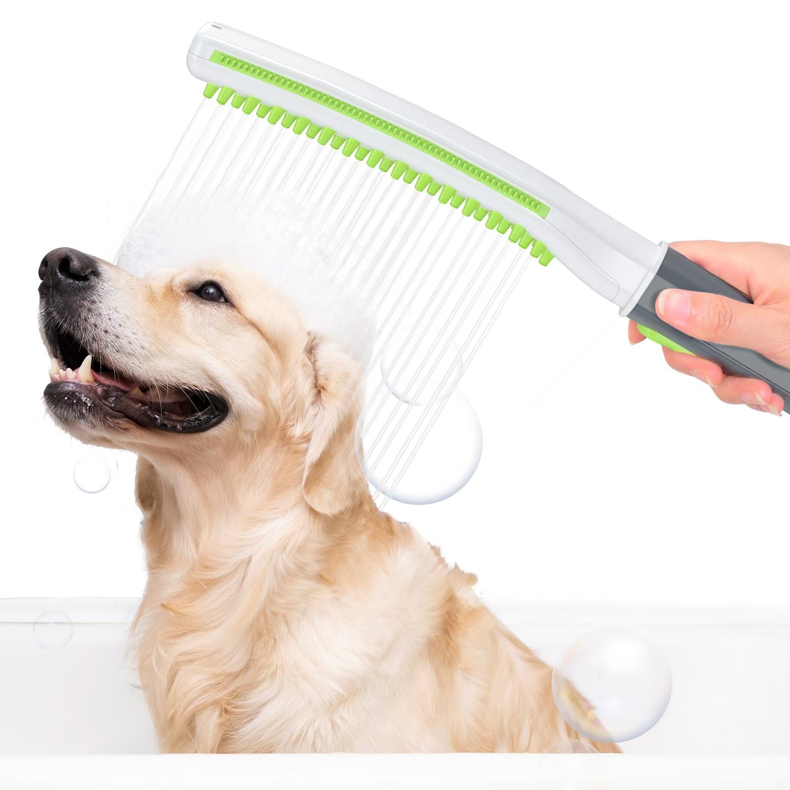 Pet Bathing Brush Showerhead