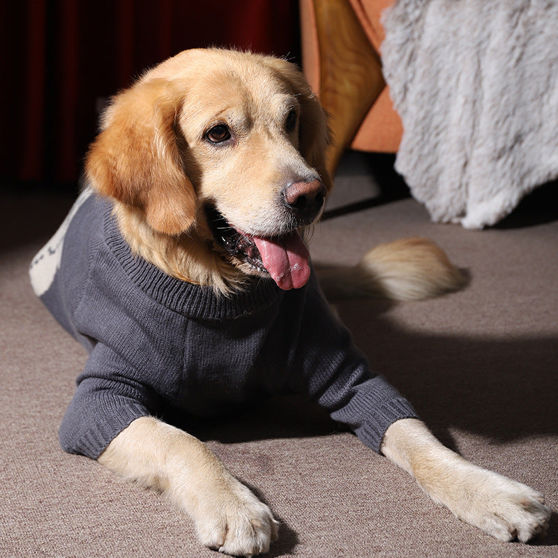 Pet Winter Warm Large Dog Thick Sweater