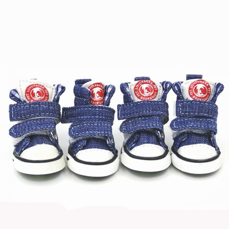 Small Dog Poodle Shoes Anti-dirty