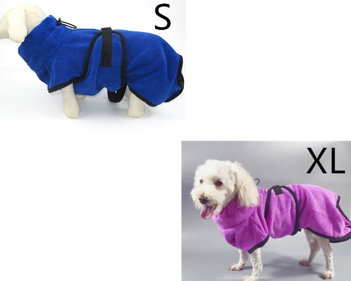 Fiber Bath Towel Quick-drying Cat Bath Towel