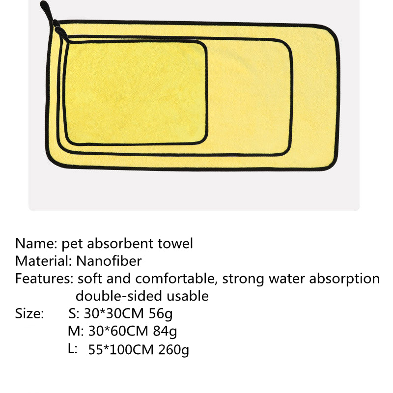 Pet Absorbent Towel Multi-size