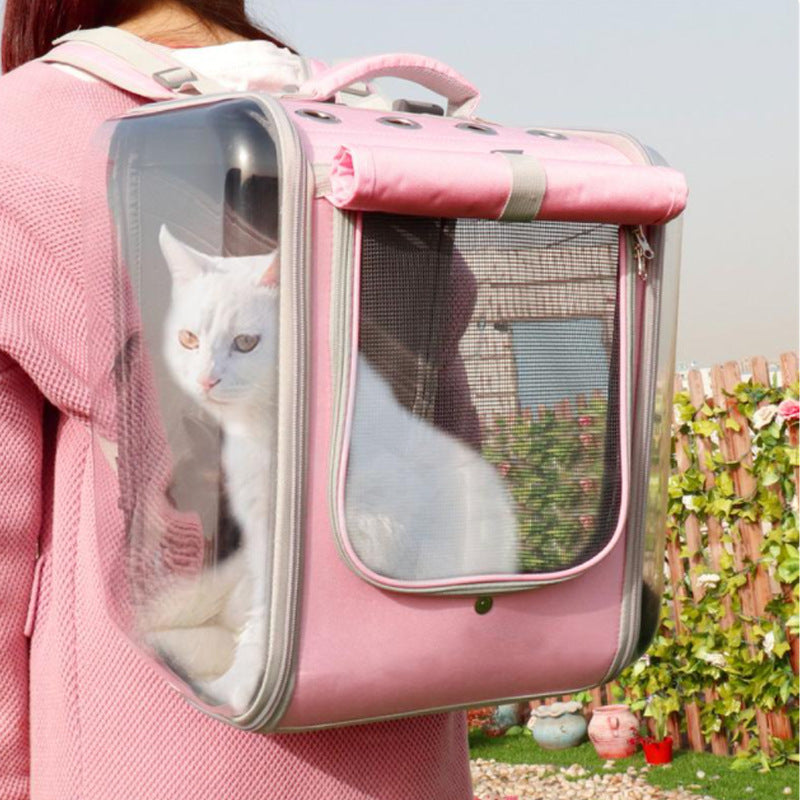 Space Capsule Cat Bag Outing Portable
