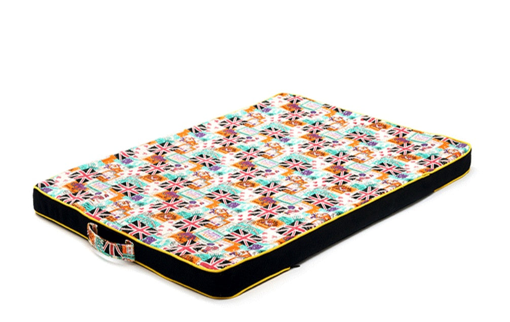 Thickened Pet Printing Canvas Dog Mats