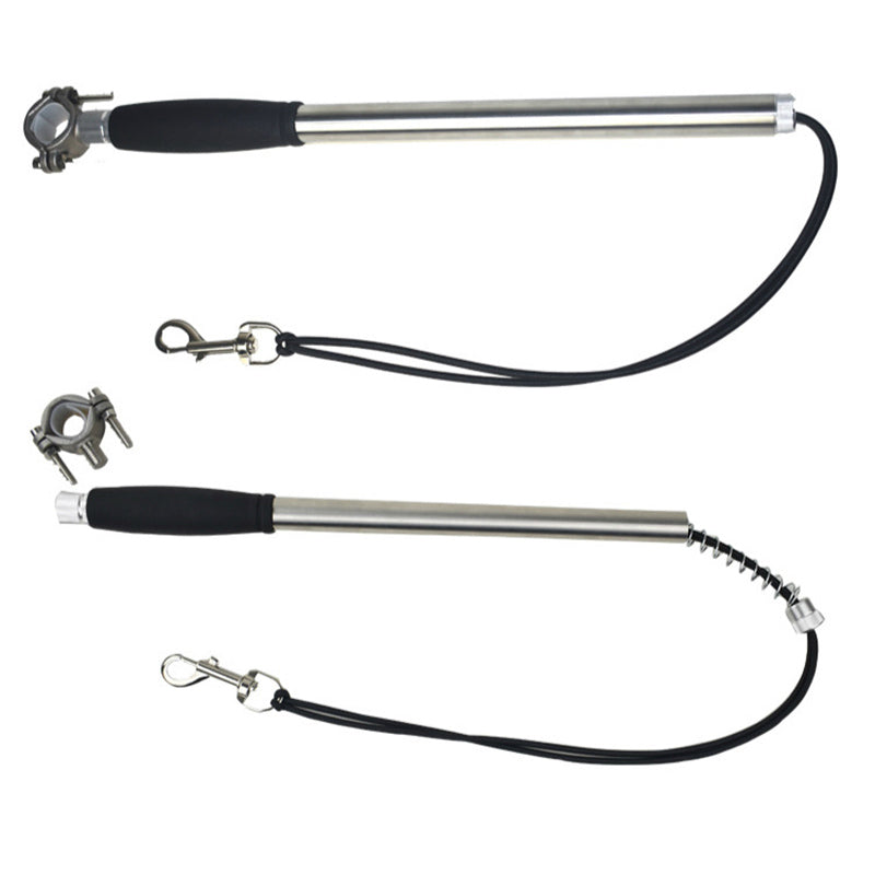 Bicycle elastic traction rope