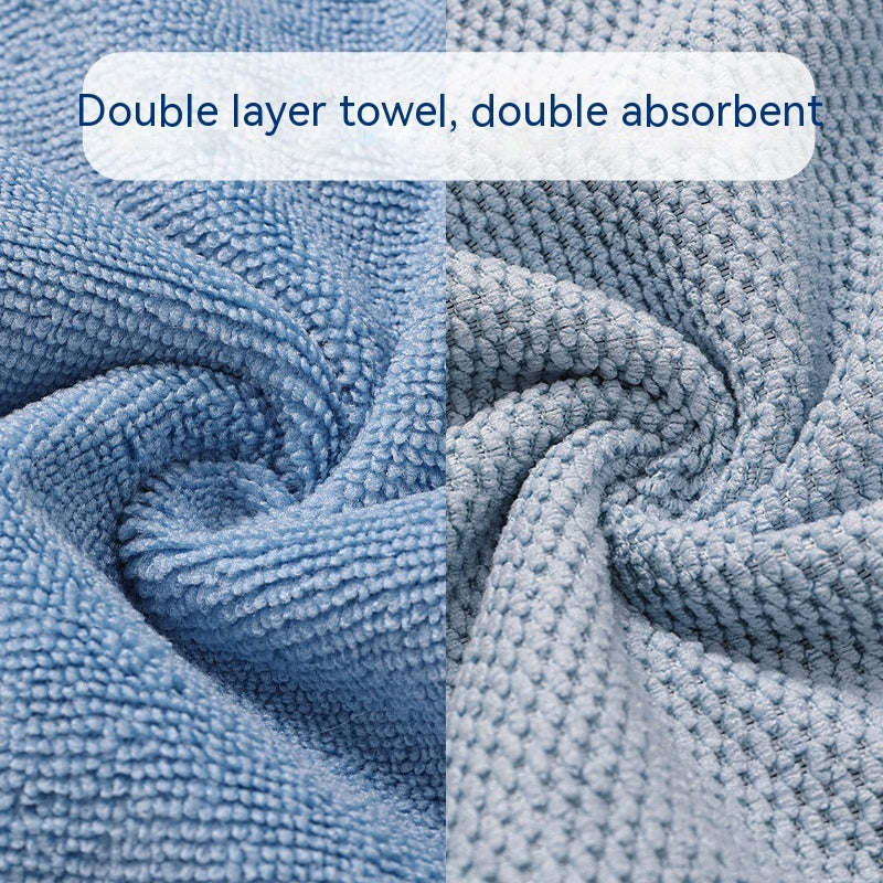 Dog Absorbent Bathrobe Bath Towel