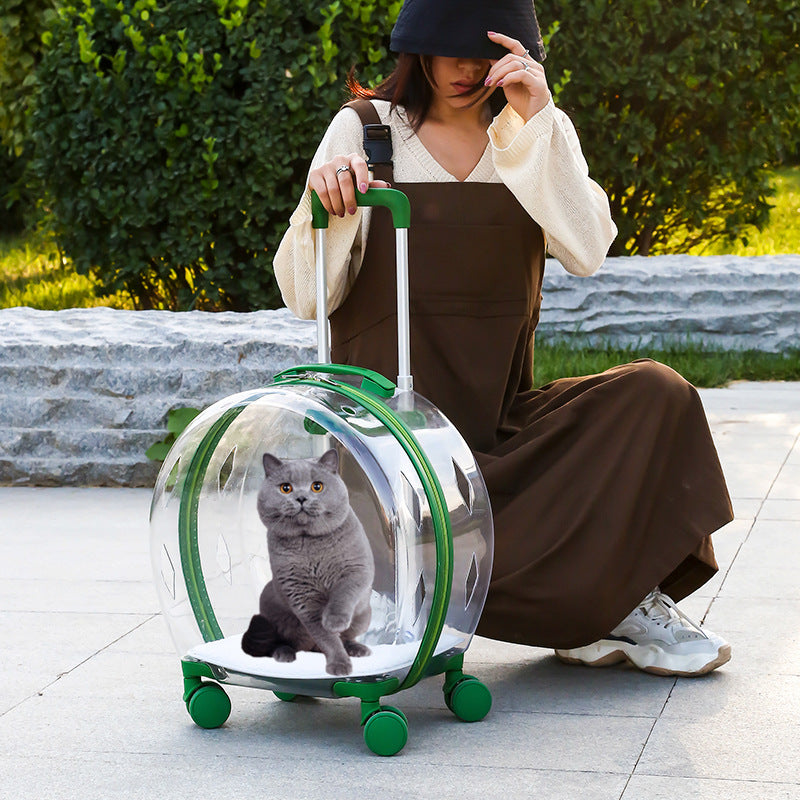Pet Trolley Bag Portable Dog