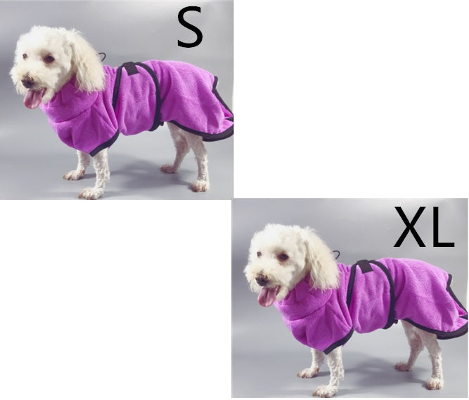 Fiber Bath Towel Quick-drying Cat Bath Towel