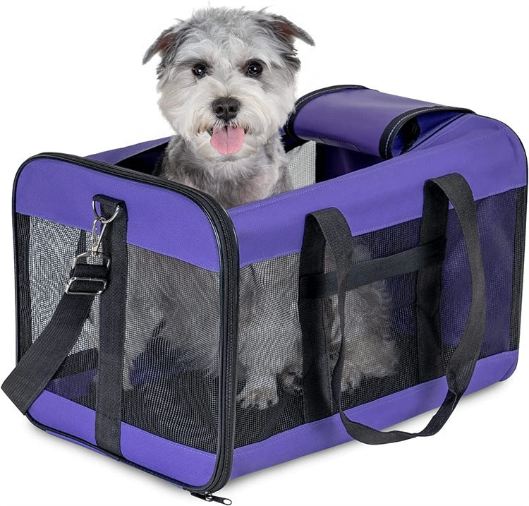 Dog Cat Carriers Bags Car Portable