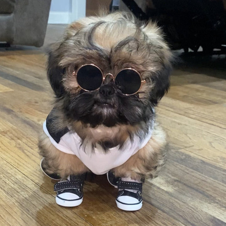 Small Dog Poodle Shoes Anti-dirty