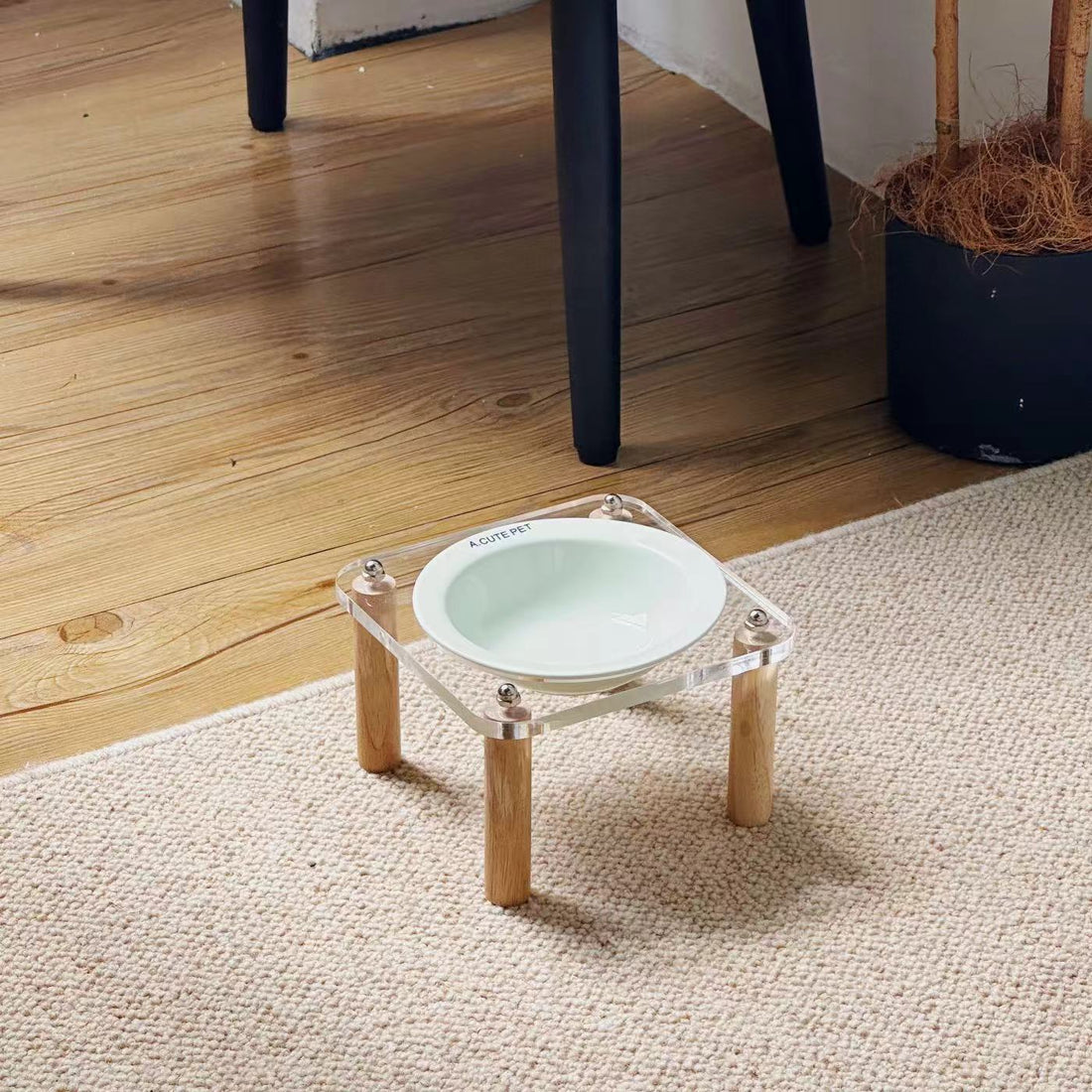 Cat Water Bowl Dog Basin Anti-tumble