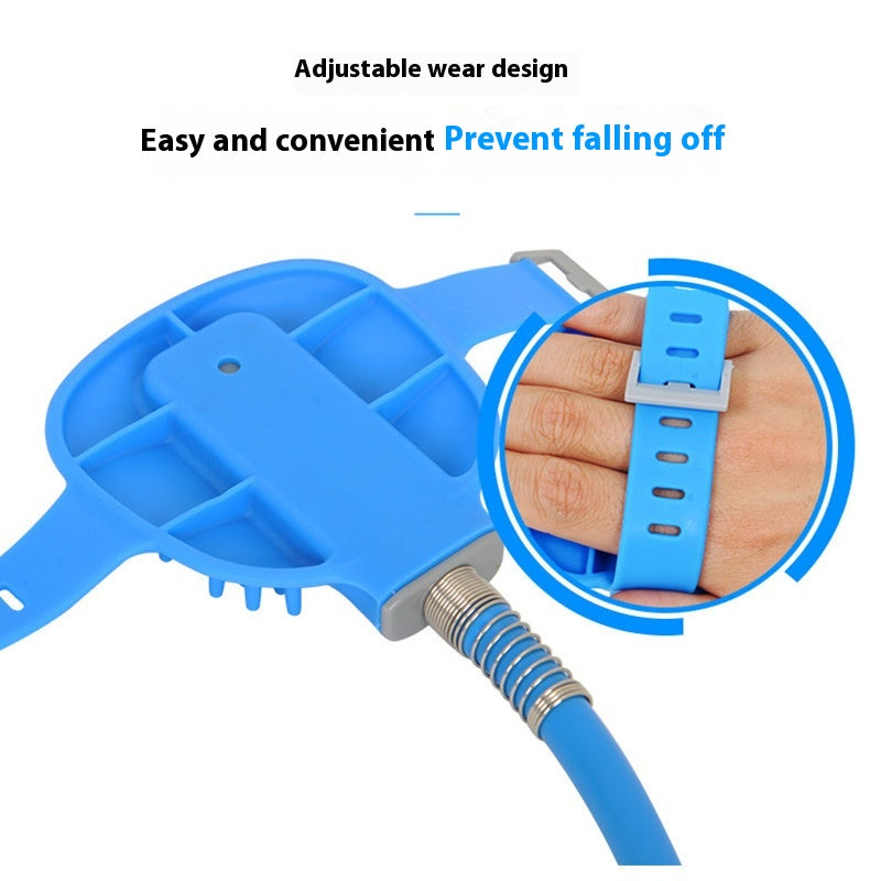 Pet Bathing Gloves Outdoor Shower Dog Bath
