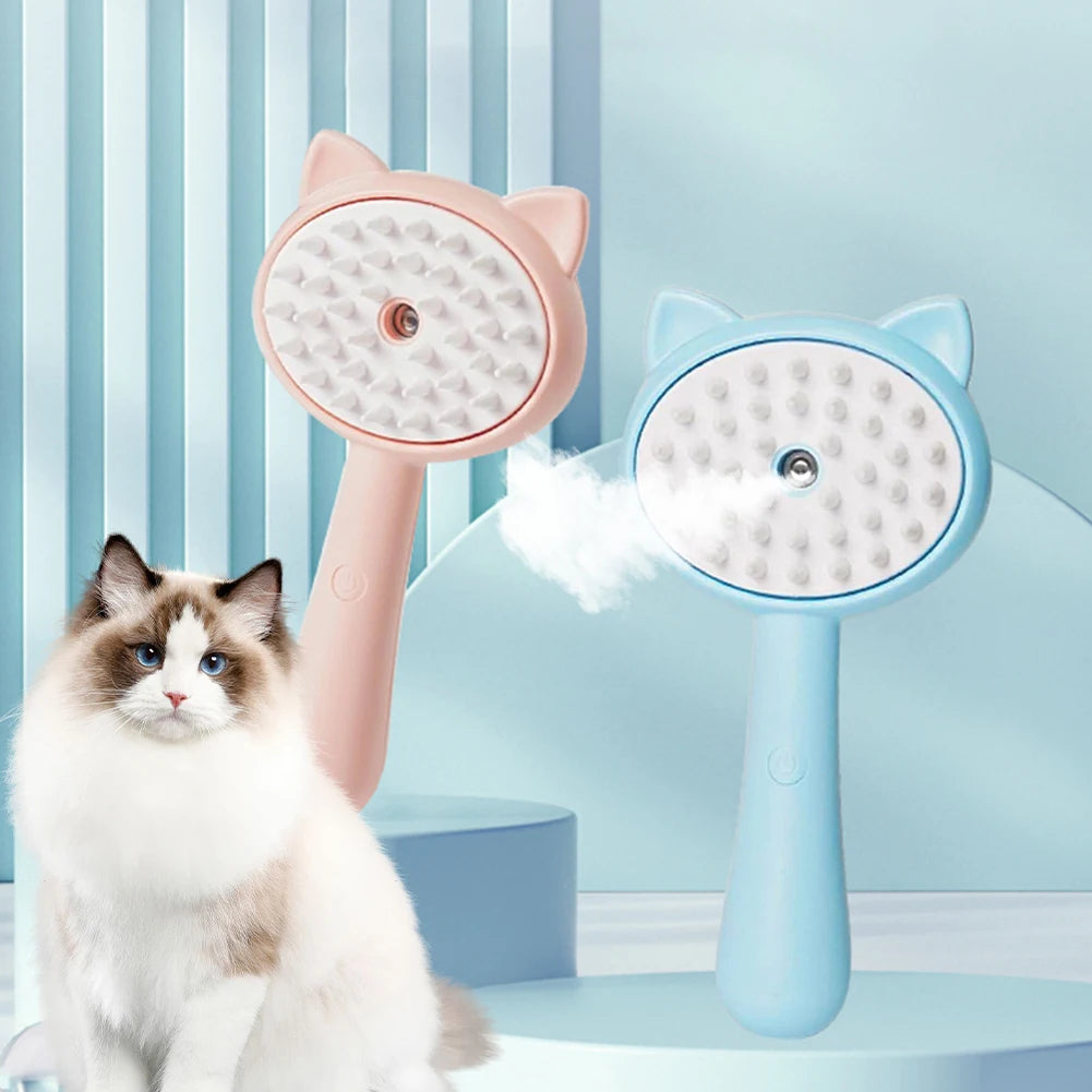 Hair Cleaning Mist Cat Grooming Brush