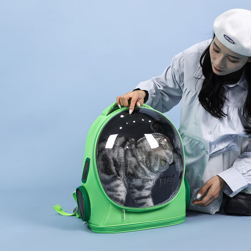 Cat Bag Space Capsule Backpack