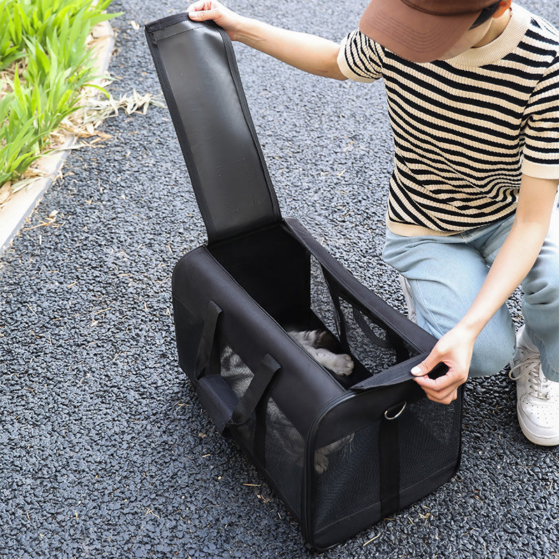 Dog Cat Carriers Bags Car Portable