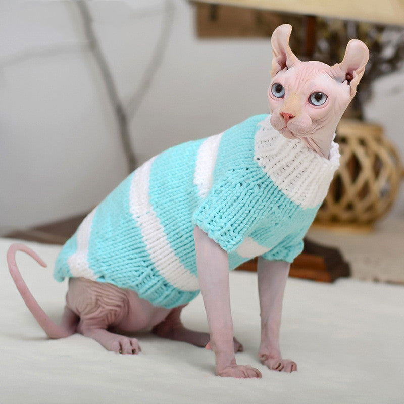 Warm Sweater Pet Cat Clothes
