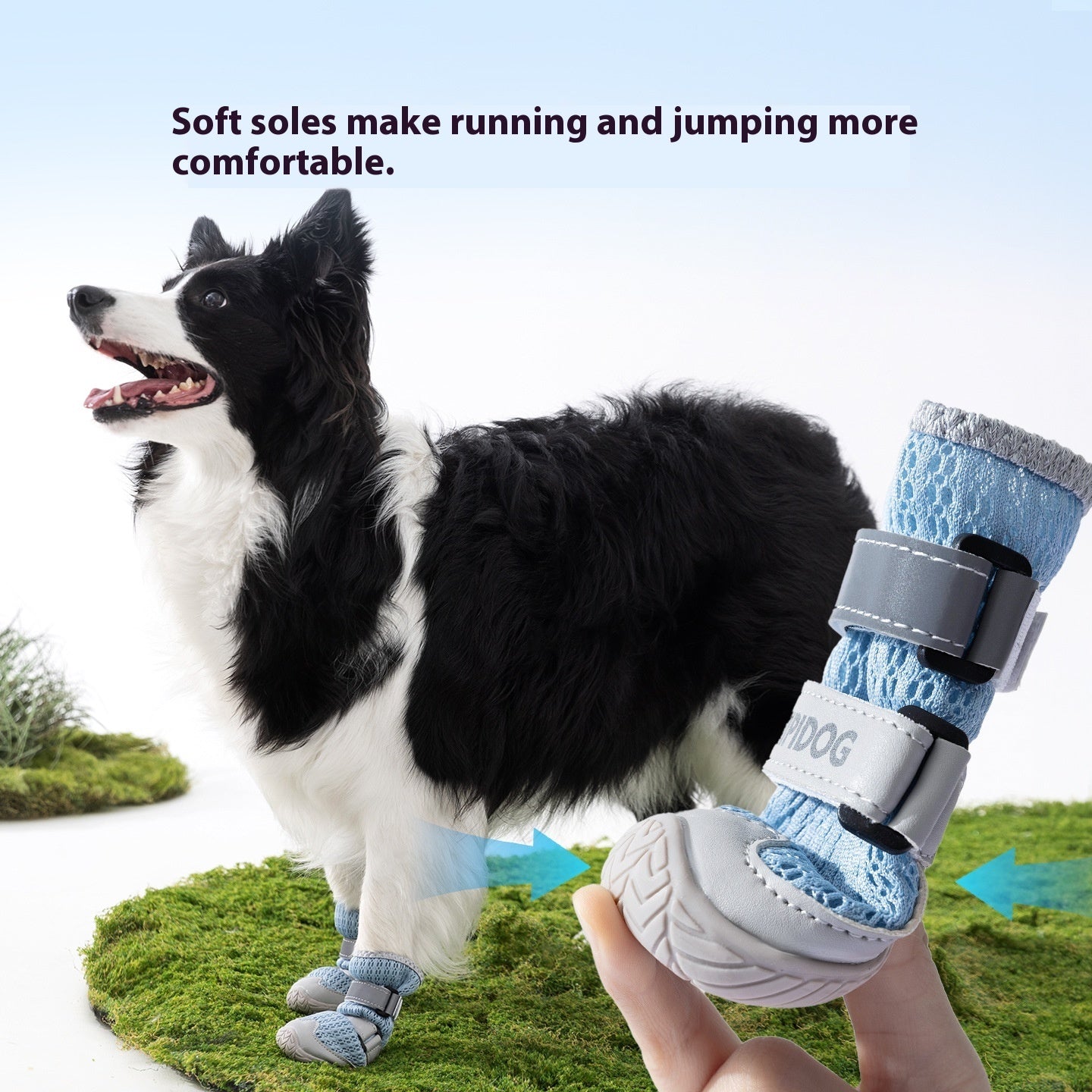 Dog Shoes Summer Breathable