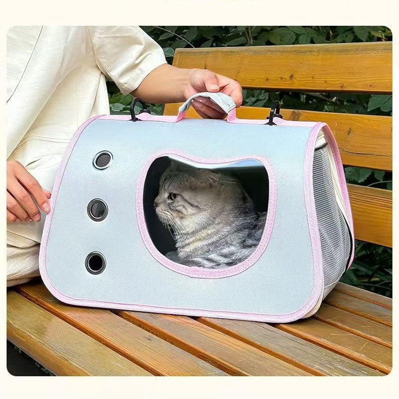 Portable PET Bag Breathable Large Space Travel