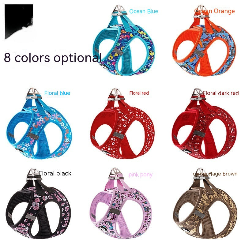 Dog Vest Strap Hand Holding Rope