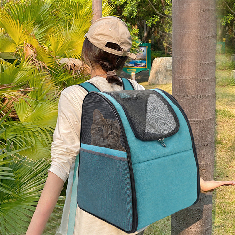 Mesh Foldable Space Capsule Pet Bag