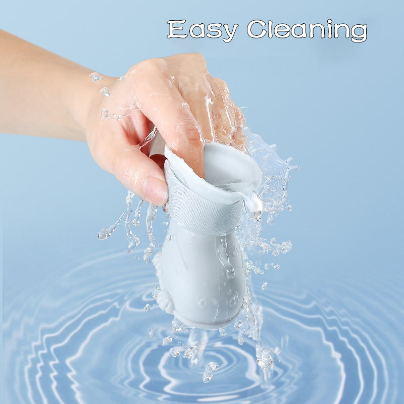 Dog Rain Boots 4Pcs Pet Dog