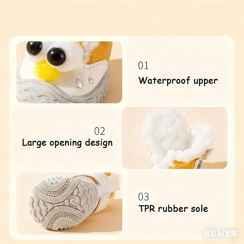 Autumn And Winter Dog Shoes