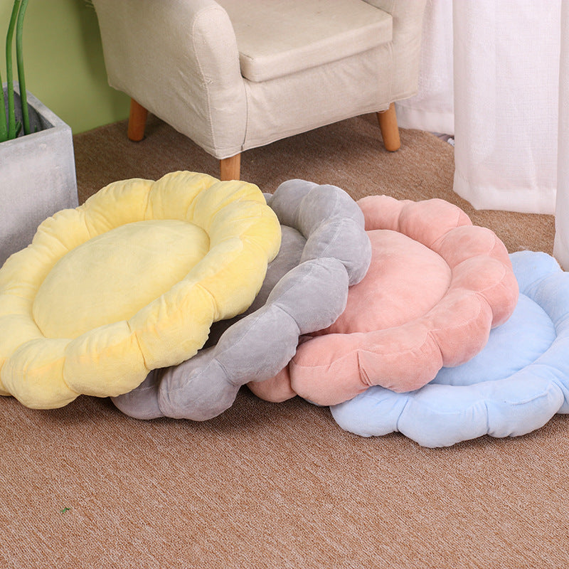 50x50cm Multi Color Petal Cat Nest