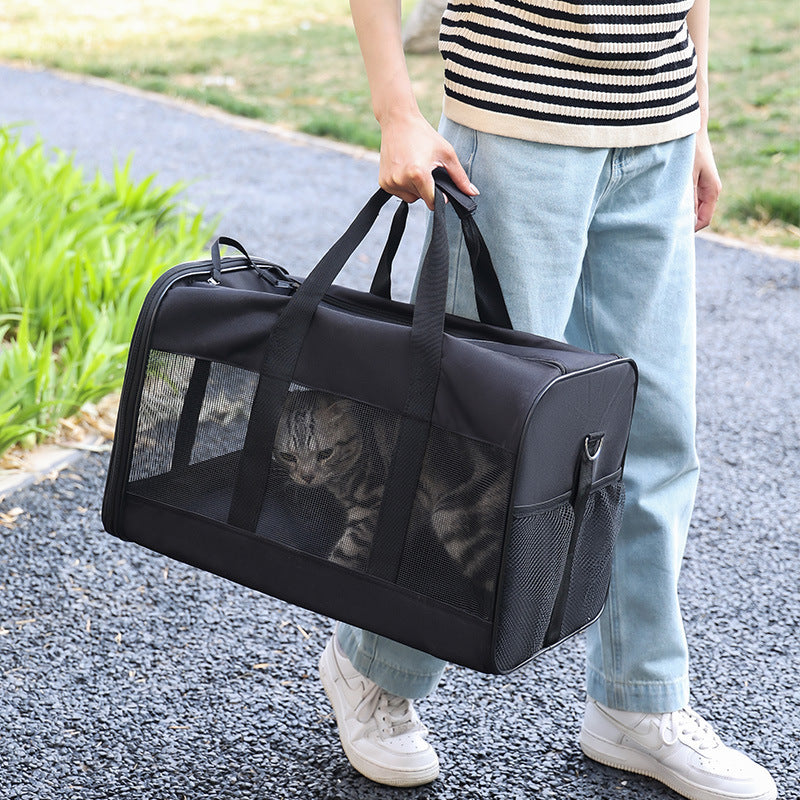 Dog Cat Carriers Bags Car Portable