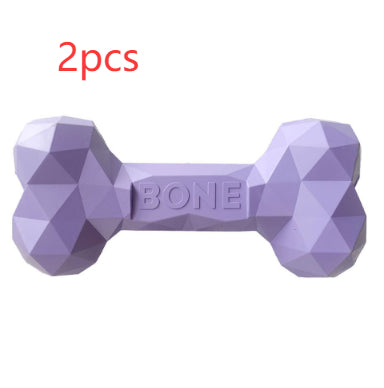 Pet Bite Resistant Rubber Bone Toy