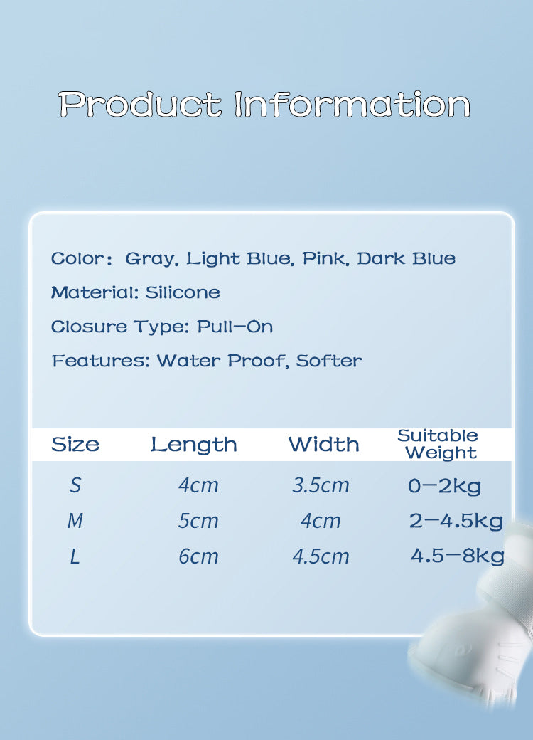 Dog Rain Boots 4Pcs Pet Dog