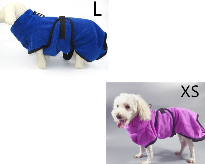 Fiber Bath Towel Quick-drying Cat Bath Towel