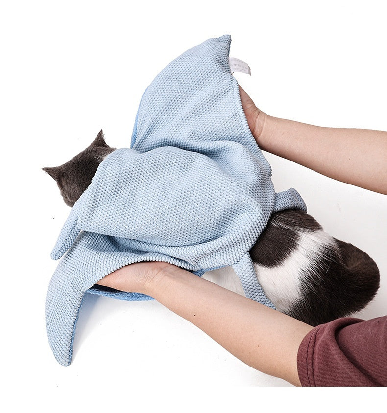 Dog Absorbent Bathrobe Bath Towel