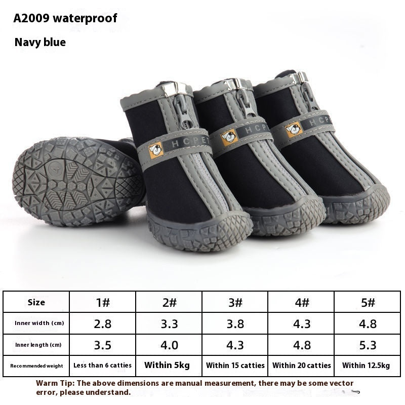 Wear-resistant Breathable Dog Shoes