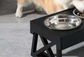 Vertical Anti-choke Slow Food Dog Bowl