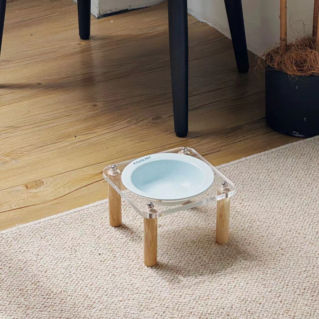 Cat Water Bowl Dog Basin Anti-tumble