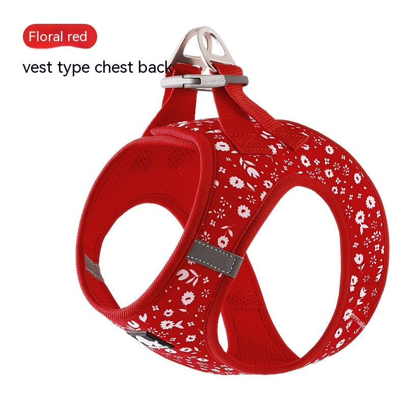 Dog Vest Strap Hand Holding Rope