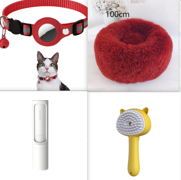 Hair Cleaning Mist Cat Grooming Brush