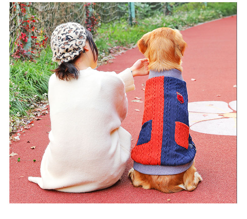 Pet Winter Thickening Large Dog Clothes