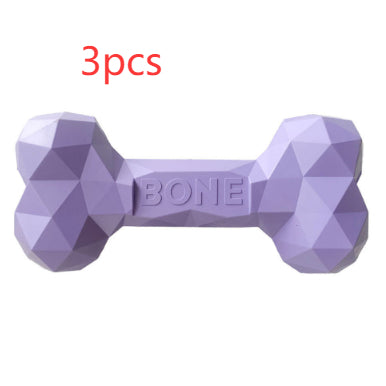 Pet Bite Resistant Rubber Bone Toy