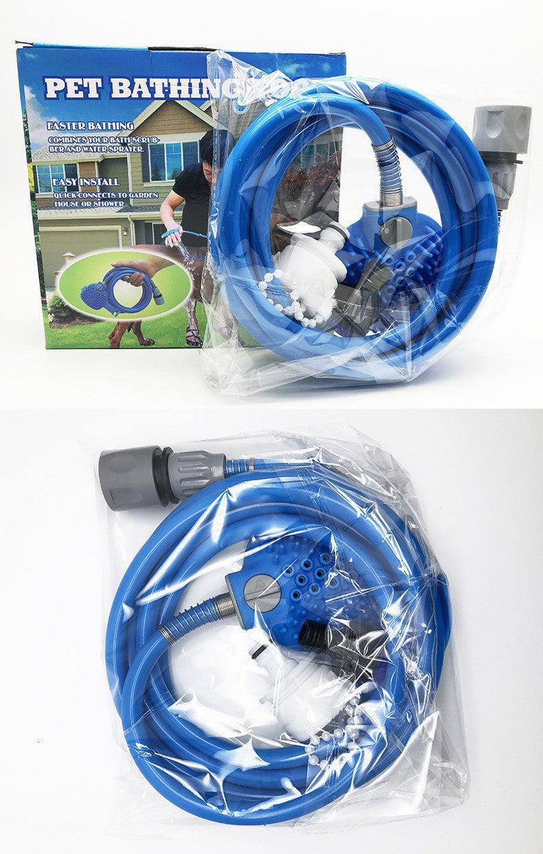 Pet Bathing Gloves Outdoor Shower Dog Bath